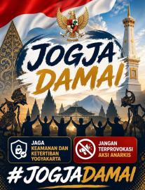 IMBAUAN JAGA JOGJA AMAN, TERTIB, DAN DAMAI